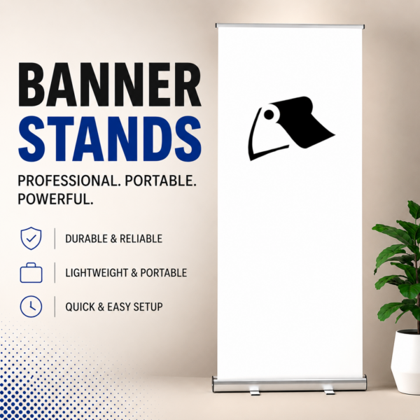 All Products 2 Banner Stands Roll Up with Hardware Calgary Canada